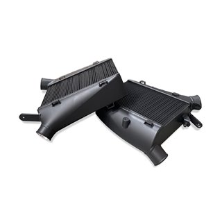 CSF | Audi C8 RS6/RS7 High-Performance Twin Intercooler Set - Thermal Dispersion Black - RS6 Avant / RS7 Sportback 4.0T 2021-202