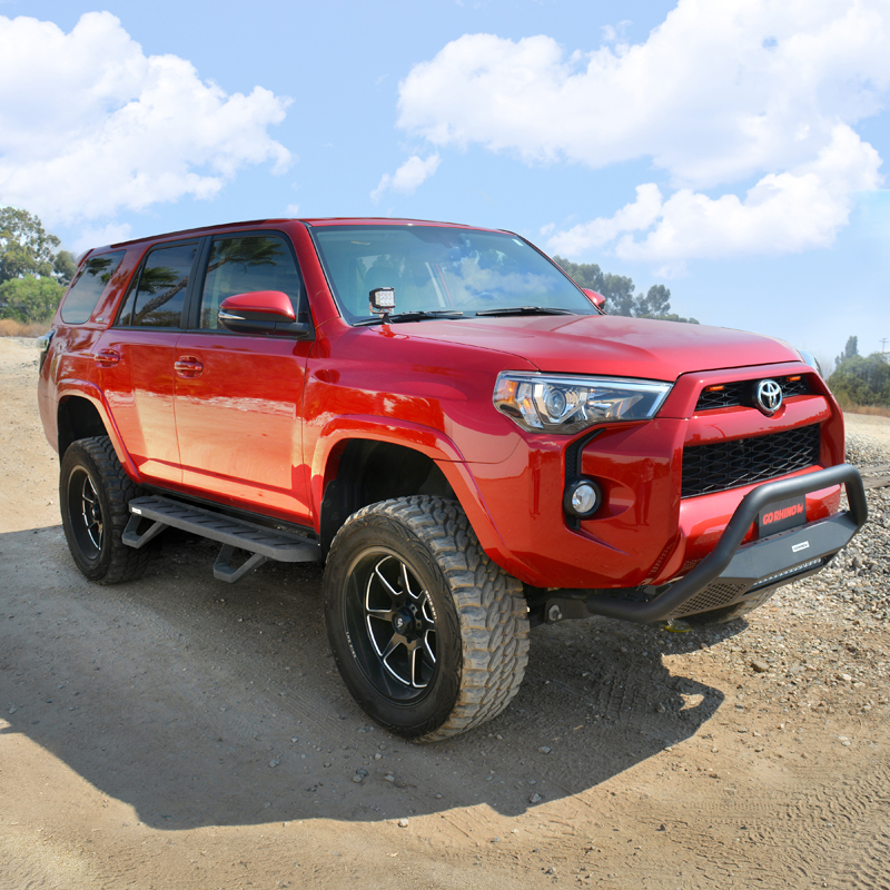 Go Rhino | RB10 Running Boards wth Brackets, 2 Pairs Drop Steps Kit - Tundra 3.5T 2022-2023