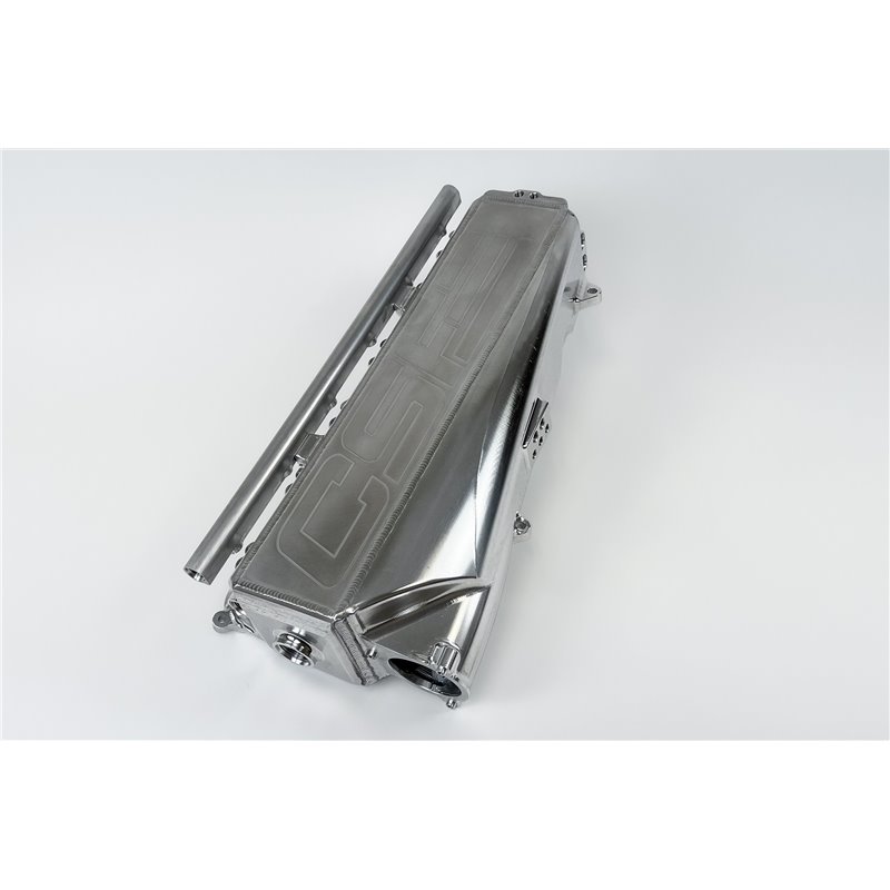 CSF | BMW Gen 2 B58 Race X Charge Air Cooler Manifold - Raw Billet - BMW / Toyota 3.0T 2019-2024 CSF Intercoolers