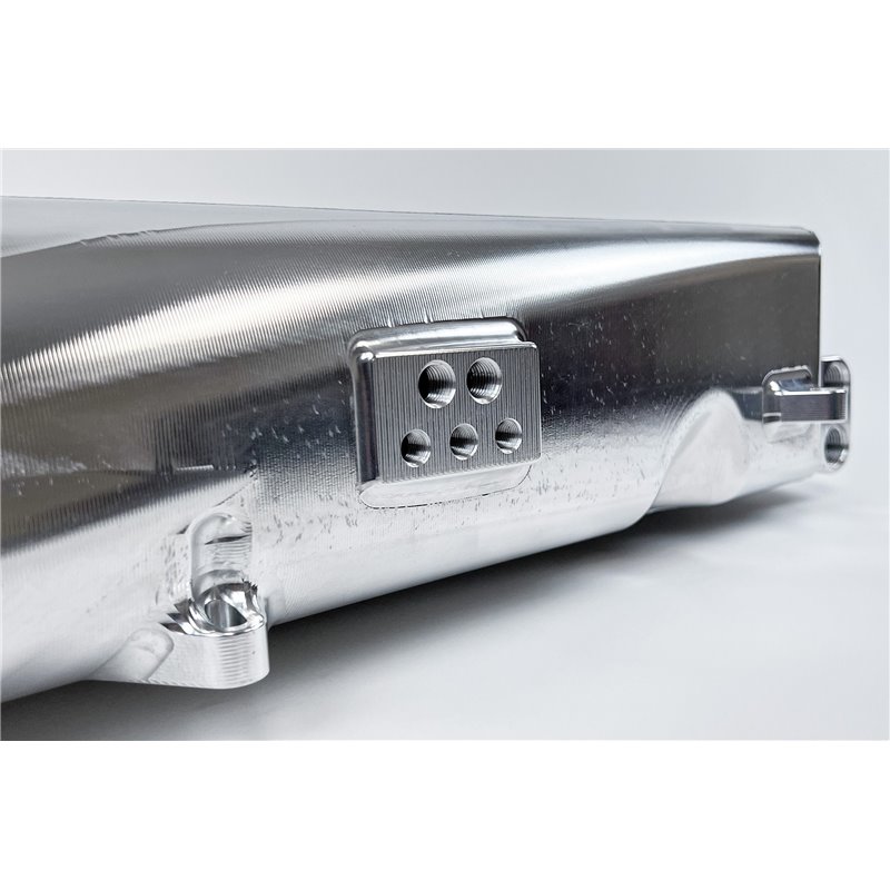 CSF | BMW Gen 2 B58 Race X Charge Air Cooler Manifold - Raw Billet - BMW / Toyota 3.0T 2019-2024 CSF Intercoolers