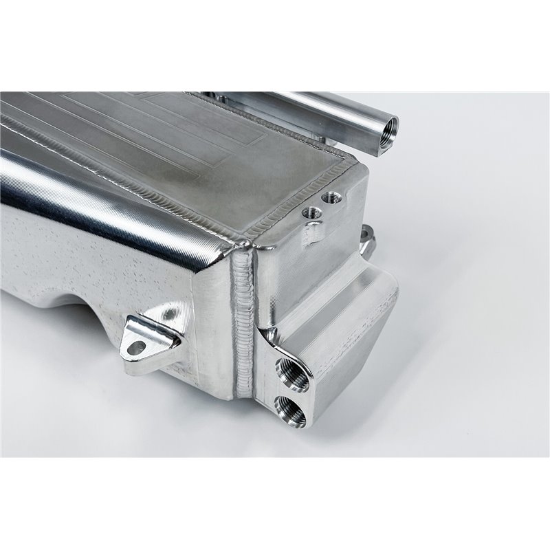 CSF | BMW Gen 2 B58 Race X Charge Air Cooler Manifold - Raw Billet - BMW / Toyota 3.0T 2019-2024 CSF Intercoolers