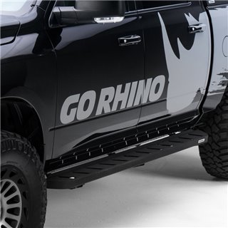 Go Rhino | RB10 Running Boards w/ Mounting Brackets Kit - Wrangler (JL) 2.0T / 3.6L 2018 Go Rhino Step Bars