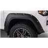 Bushwacker | 30925-02 Black Pocket/Rivet Style Smooth Finish 4-Piece Fender Flare Set for 22-23 Toyota Tundra - Tundra 3.5T 2022