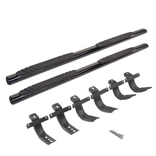 Go Rhino | 4" OE Xtreme Side Steps w/ Mounting Bracket Kit - Bronco 2.3T / 2.7T 2021 Go Rhino Step Bars