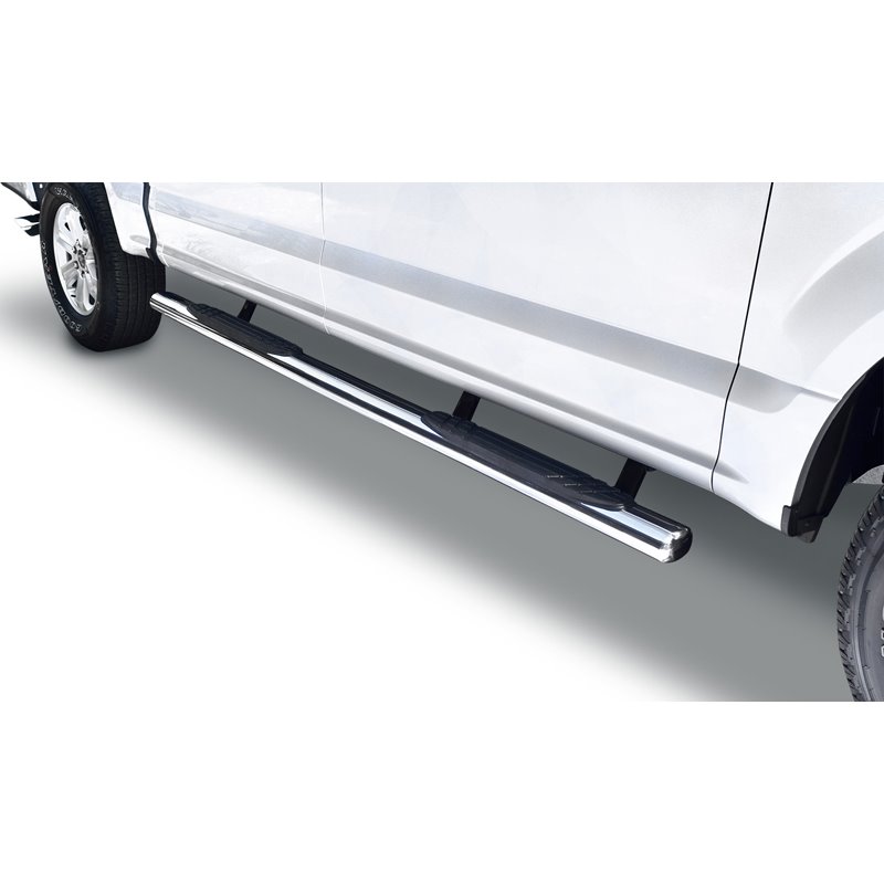Go Rhino | 4" OE Xtreme Side Steps w/ Mounting Brackets Kit - F-150 / F-250 / F-350 2015-2017 Go Rhino Step Bars