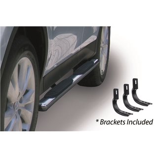 Go Rhino | 4" OE Xtreme Side Steps w/ Mounting Brackets Kit - Durango / Grand Cherokee 3.6L / 5.7L 2011 Go Rhino Step Bars