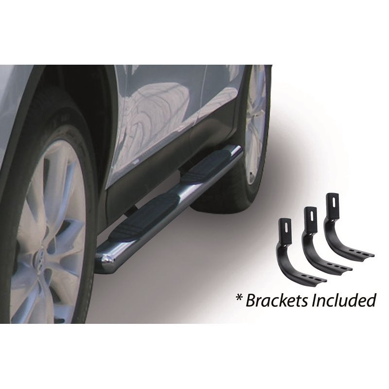 Go Rhino | 4" OE Xtreme Side Steps w/ Mounting Brackets Kit - Durango / Grand Cherokee 3.6L / 5.7L 2011 Go Rhino Step Bars
