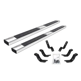 Go Rhino | 6" OE Xtreme II Side Steps w/ Mounting Brackets Kit - Chevrolet / GMC 2019-2022 Go Rhino Step Bars