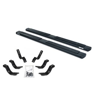 Go Rhino | 6" OE Xtreme Side Steps w/ Mounting Brackets Kit - Ram 1500 / 2500 / 3500 2009-2022