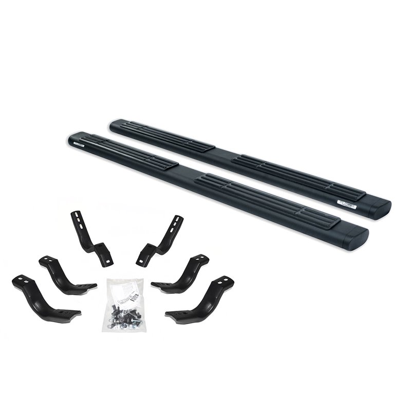 Go Rhino | 6" OE Xtreme Side Steps w/ Mounting Brackets Kit - Ram 1500 / 2500 / 3500 2009-2022