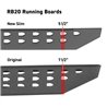 Go Rhino | RB20 Slim Line Running Boards - 48" long - BOARDS ONLY - F-250 / F-350 / Wrangler (JK) / Wrangler (JL) 2007-2018 G...