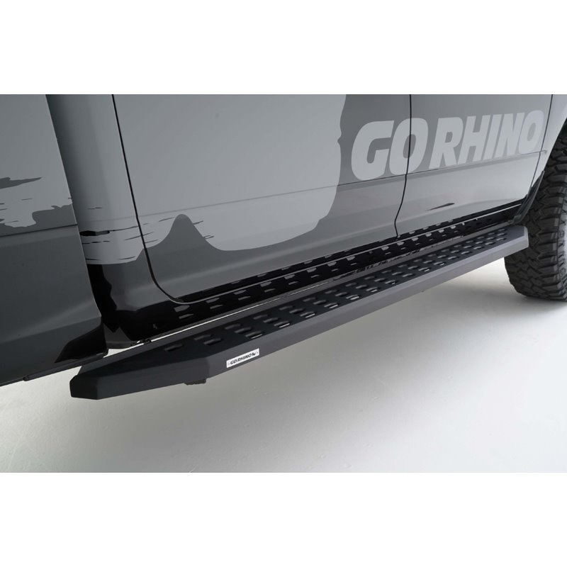 Go Rhino | RB20 Running Boards w/ Mounting Brackets Kit - Ram 1500 / Classic 2015-2019 Go Rhino Step Bars