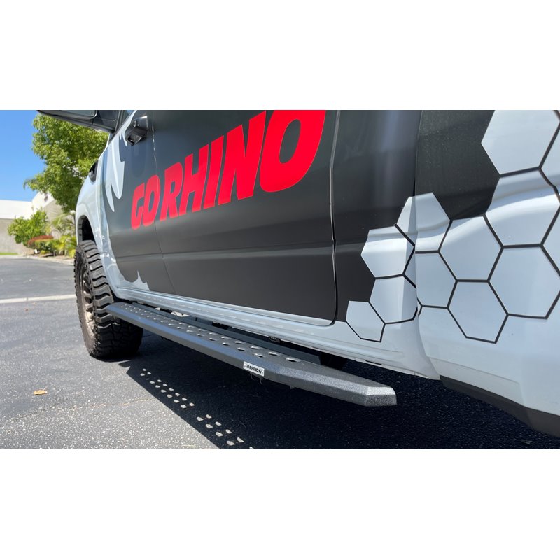 Go Rhino | RB20 Running Boards w/ Mounting Brackets Kit - Ram 1500 3.0L / 3.6L / 5.7L 2019 Go Rhino Step Bars