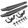 Go Rhino | RB20 Running Boards w/ Mounting Brackets, 2 Pairs Drop Steps Kit - Wrangler (JL) Unlimited 2018-2023