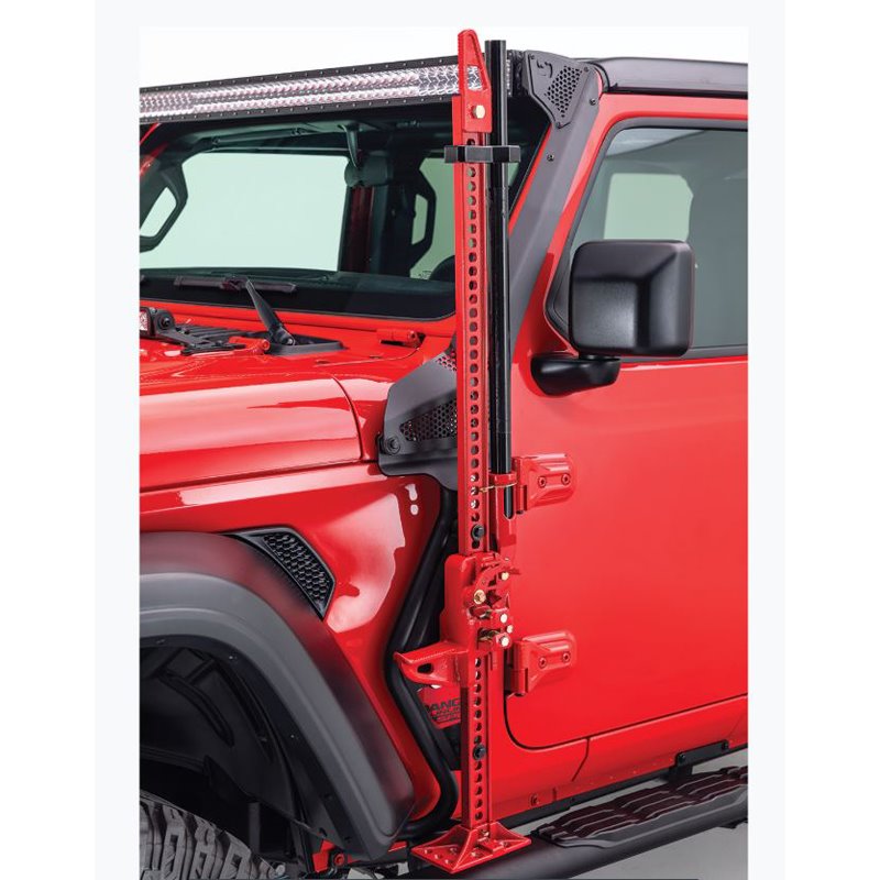 Go Rhino | Exterior Jack Mount - Gladiator / Wrangler (JL) 3.6L / 2.0T 2018-2020 Go Rhino Trailer Jacks