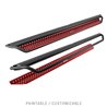 Go Rhino | Dominator Xtreme D1 Side Steps w/ Mounting Brackets Kit - Textured Black - Chevrolet / GMC 2007-2019