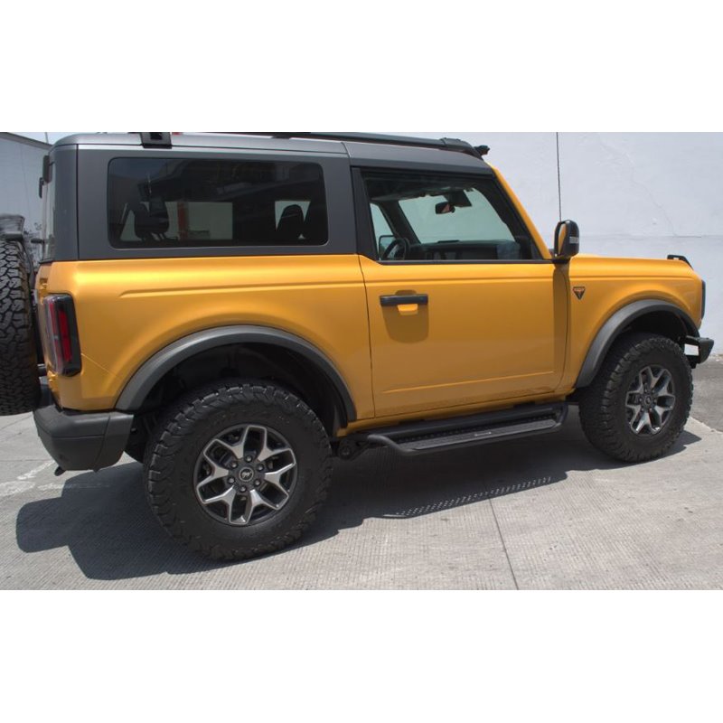 Go Rhino | Dominator Xtreme D1 Side Steps w/ Mounting Bracket Kit - Bronco 2.3T / 2.7T 2021 Go Rhino Step Bars