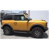 Go Rhino | Dominator Xtreme D1 Side Steps w/ Mounting Bracket Kit - Bronco 2.3T / 2.7T 2021 Go Rhino Step Bars