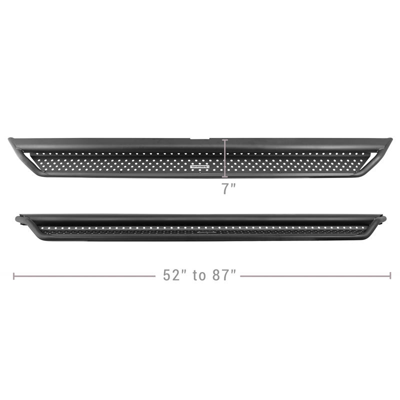 Go Rhino | Dominator Xtreme D1 Side Steps w/ Mounting Brackets Kit - Textured Black - Ram 1500 2019-2023