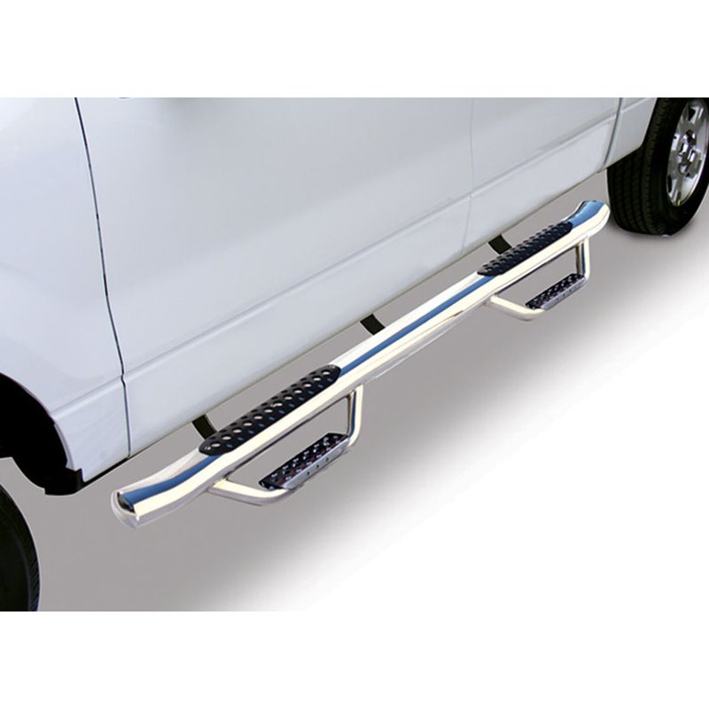 Go Rhino | Dominator D4 Cab-Length Side Steps w/ Mounting Brackets Kit - Ram 1500 2009-2014 Go Rhino Step Bars