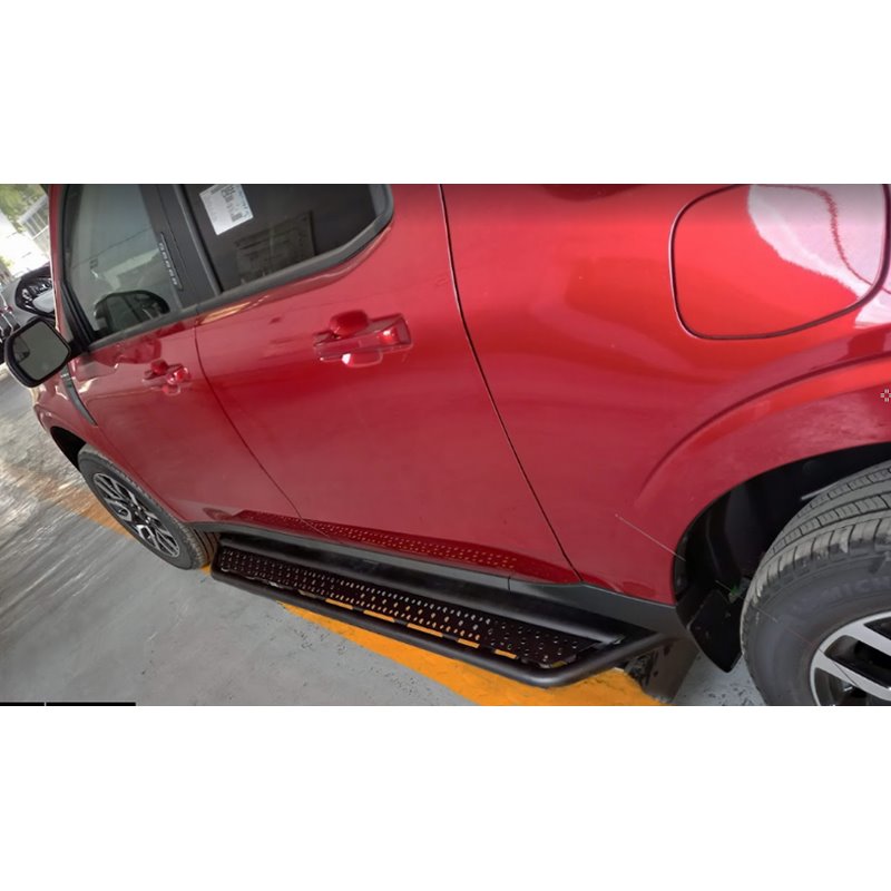 Go Rhino | Dominator Xtreme D6 Side Steps w/ Mounting Brackets Kit - Textured Black - Maverick 2.0T / 2.5L 2022-2023