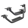 Go Rhino | Drop Steps for Dominator Xtreme D6, Pair - Textured Powder Coat - Chevrolet / Dodge / Ford / GMC / Jeep / Toyota 2...