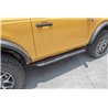 Go Rhino | Dominator Xtreme DS Side Steps w/ Mounting Bracket Kit - Bronco 2.3T / 2.7T 2021 Go Rhino Step Bars