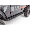 Go Rhino | Dominator Xtreme DSS Side Steps w/ Mounting Brackets Kit - Textured Black  - Ram 1500 2019-2023