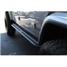 Go Rhino | Dominator Xtreme DSS Side Steps w/ Mounting Brackets Kit - Textured Black  - Gladiator 3.0L / 3.6L 2020-2023