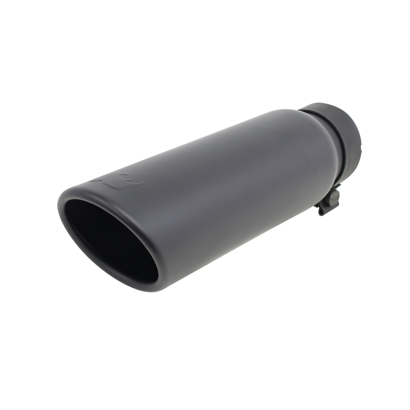 Go Rhino | Black Powder Coated Stainless Steel Exhaust Tip Go Rhino Exhaust Tip