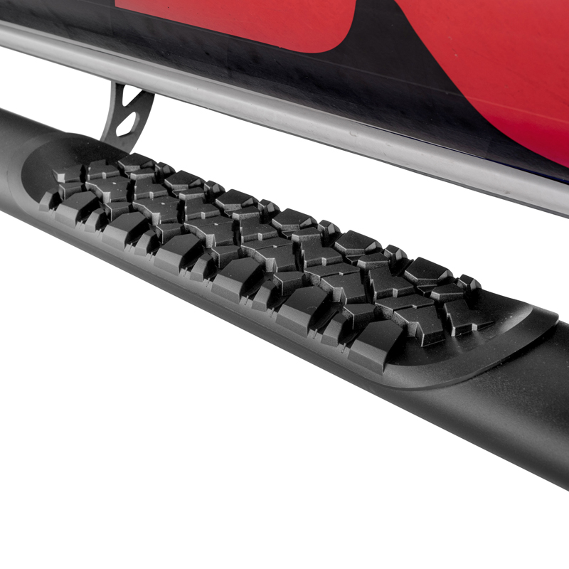 Go Rhino | V-Series V3 Aluminum Side Steps and Mounting Brackets Kit - Textured Black  - Ram 1500 2009-2014
