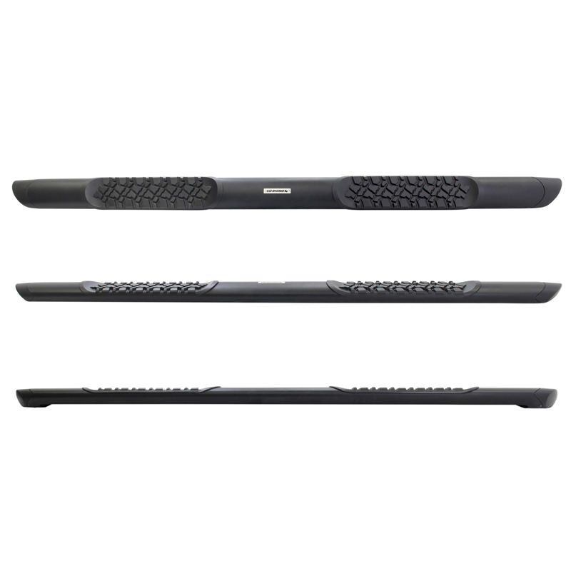 Go Rhino | V-Series V3 Aluminum Side Steps and Mounting Brackets Kit - Textured Black  - Ram 1500 2009-2014