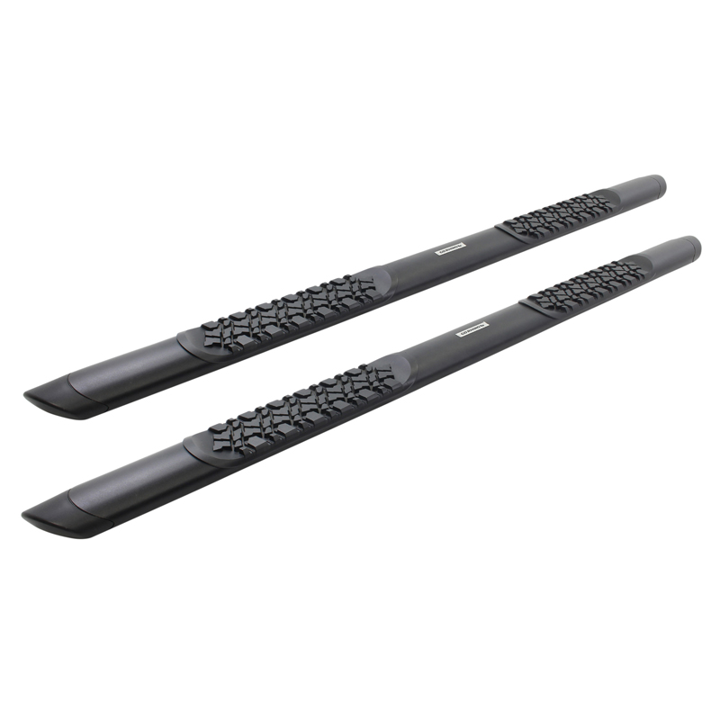 Go Rhino | V-Series V3 Aluminum Side Steps and Mounting Brackets Kit - Textured Black  - Ram 1500 / 2500 / 3500 2009-2022