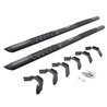 Go Rhino | V-Series V3 Aluminum Side Steps and Mounting Brackets Kit - Textured Black  - F-150 2004-2014