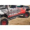 Go Rhino | V-Series V3 Aluminum Side Steps and Mounting Brackets Kit - Textured Black  - Tacoma 2.7L / 3.5L / 4.0L 2005-2023