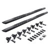 Go Rhino | V-Series V3 Aluminum Side Steps and Mounting Brackets Kit - Textured Black  - Gladiator 3.0L / 3.6L 2020-2023