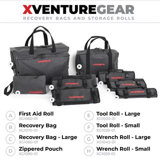 Go Rhino | Xventure Gear - Wrench Roll - Large Go Rhino Bed Slides & Organizers