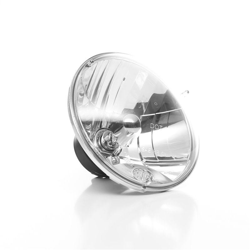KC HiLiTES | Headlight; 7in. Universal/Jeep TJ 97-06 H4 DOT Lexan 55/60w (pr) - Wrangler 2.4L / 2.5L / 4.0L 1997-2006 KC HiLi...