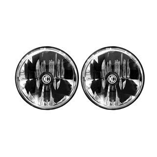 KC HiLiTES | Headlight Gravity LED 7in. DOT Jeep JK 07-18 (pr) - Wrangler (JK) / Wrangler (JL) 3.6L / 3.8L 2007-2018