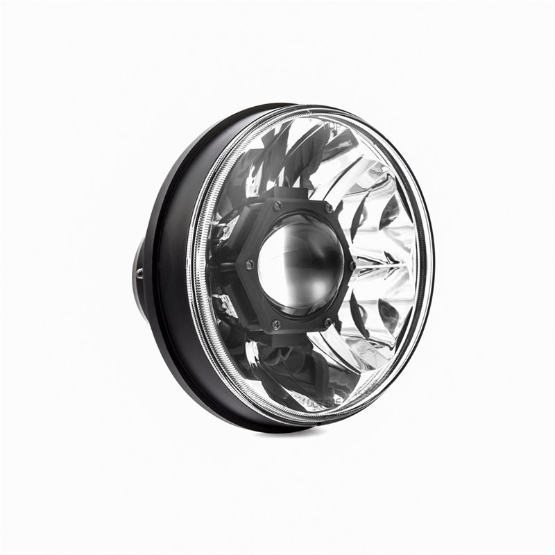 KC HiLiTES | Headlight Gravity LED Pro 7in. DOT Jeep JK 07-18 (ea) - Wrangler (JK) / Wrangler (JL) 3.6L / 3.8L 2007-2018