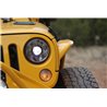 KC HiLiTES | Headlight Gravity LED Pro 7in. DOT Jeep JK 07-18 (pr) - Wrangler (JK) / Wrangler (JL) 3.6L / 3.8L 2007-2018