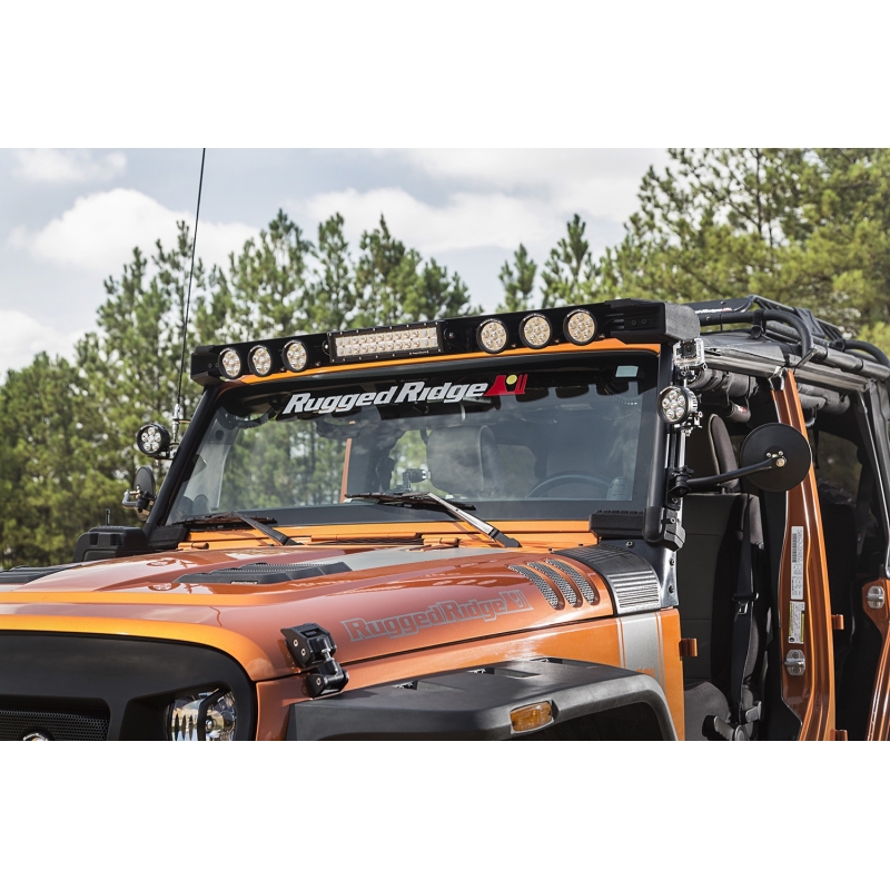 RUGGED RIDGE | Light Bar - Wrangler (JK) 3.6L / 3.8L 2007-2018 RUGGED RIDGE Lumières Off-Road