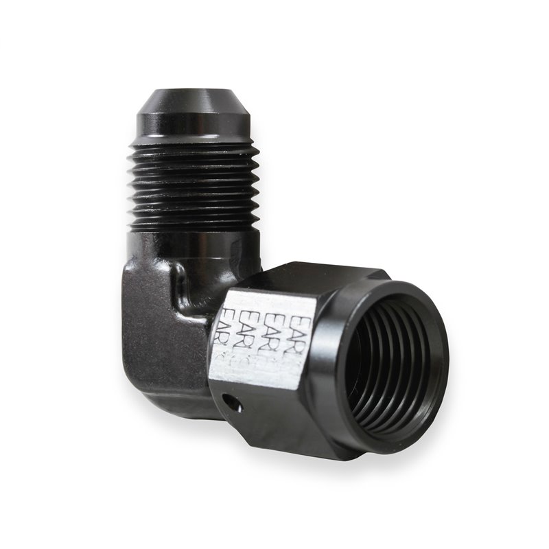 Earls Plumbing | 90 Deg. Aluminum AN Swivel Coupling Earls Plumbing Turbocharger Pipes & Couplers