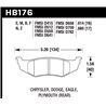 Hawk Performance | HPS Disc Brake Pad - PT Cruiser / Sebring 2008-2010