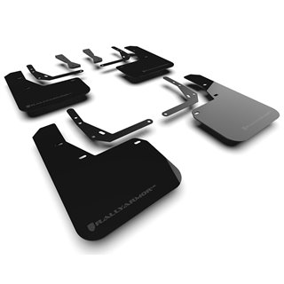 RallyArmor | Black UR Mud Flap Logo Gris - Kona N-Line 2024
