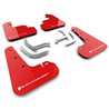 RallyArmor | Red UR Mud Flap Logo Blanc - Impreza Base / RS / Sport 2024-2025 RallyArmor Garde-boue