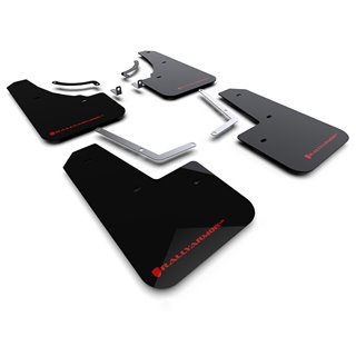 RallyArmor | Black UR Mud Flap Logo Rouge - CX-50 2023-2025 *Non-Hybrid* RallyArmor Garde-boue