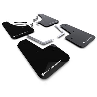 RallyArmor | Black UR Mud Flap Logo Blanc - CX-50 2023-2025 *Non-Hybrid* RallyArmor Garde-boue