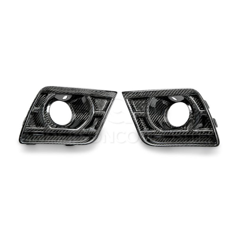 Anderson Composites | AC-FLS14CHCAM-Z28, Type-Z28 carbon fiber air duct bezels for 2014-2015 Chevrolet Camaro Z28 - Camaro 3....