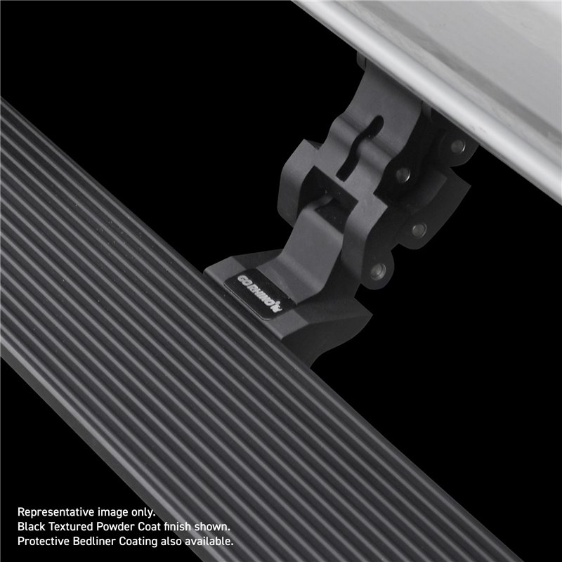 Go Rhino | 20404887T - E1 Electric Running Boards With Mounting Brackets - Protective Bedliner Coating - Chevrolet / GMC 2019-20